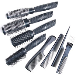 <h2>Free Shipping Over $99</h2>
An expansive array of <strong>hair brushes and combs</strong> to meet your every need. From <em>detangling brushes</em> to <em>teasing brushes</em>, <em>paddle brushes</em> to <em>hot tube brushes</em>, <em>styling brushes</em> to <em>blow-drying brushes</em> and many other professional <a href="/beauty-and-hair-products" title="salon products" class="redline">salon products</a>. <a href="/" title="Salon Supply Store" class="redline">Salon Supply Store</a> is an authorized stockist for all brands we carry.