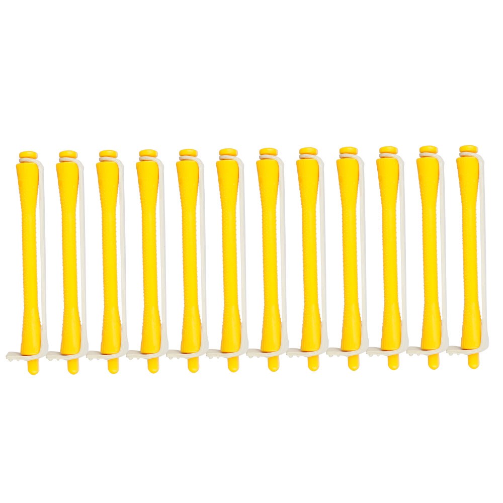 Dateline Professional Standard Perm Rods, 12pk - Yellow - Salon Saver
