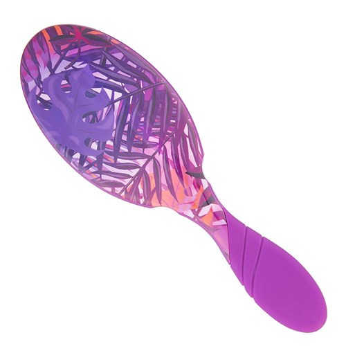 WetBrush Pro Detangler Hair Brush Neon Tropics Purple