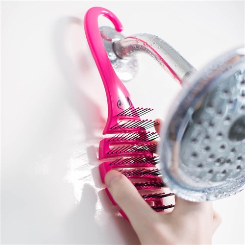 WetBrush Shower Detangler Hair Brush Black
