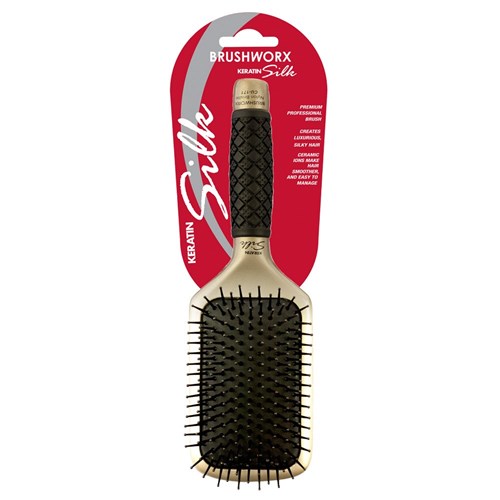 Brushworx Keratin Silk Ceramic Paddle Hair Brush