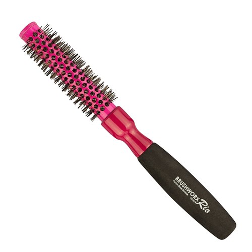 Brushworx Rio Pink Small Ceramic Hot Tube Hair Brush