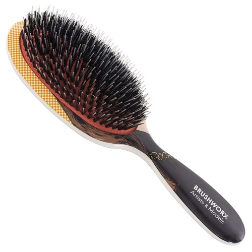 Brushworx Artists and Models Cushion Hair Brush Queen of High Maintenance