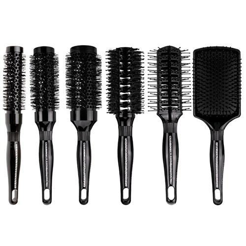 Brushworx Bling Round Vent Porcupine Hair Brush