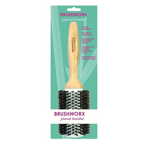 Brushworx Planet Bamboo Porcupine Radial Brush - Large