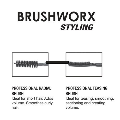 Brushworx Natural Woodgrain Paddle Hair Brush