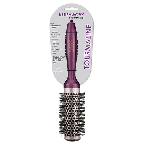 Brushworx Tourmaline Hot Tube Hair Brush - Small Package