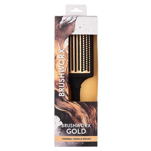 Brushworx Gold Paddle Hair Brush