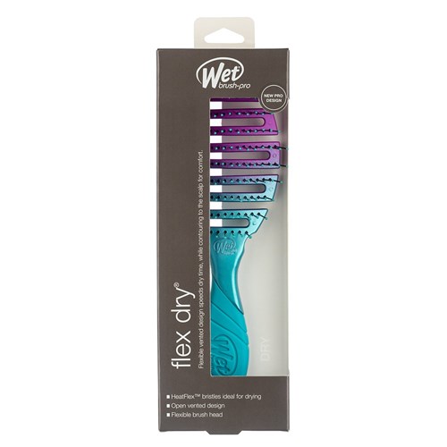 WetBrush Pro Flex Dry Teal Ombre