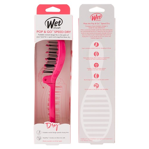WetBrush Pop and Go Speed Dry Hair Brush Pink