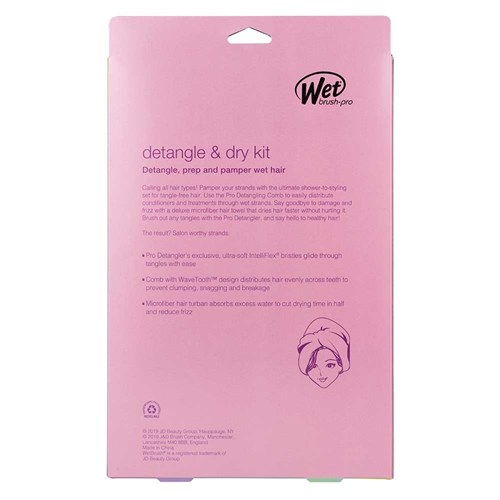 WetBrush Pro Detangle and Dry Kit