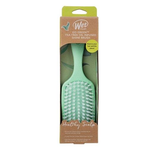 WetBrush Go Green Shine Hair Brush Aqua