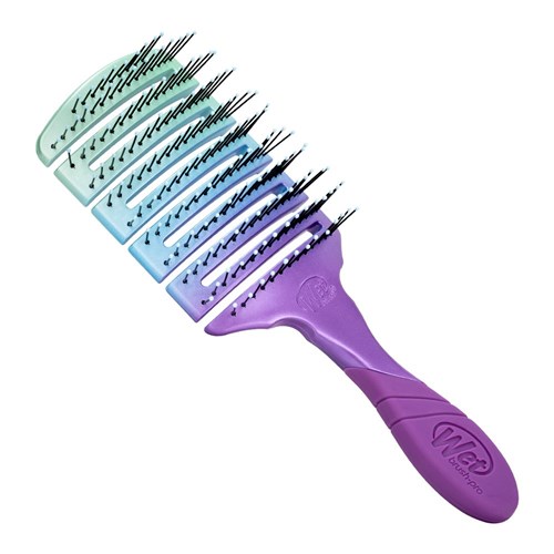 WetBrush Pro Flex Dry Bold Ombre Paddle Teal