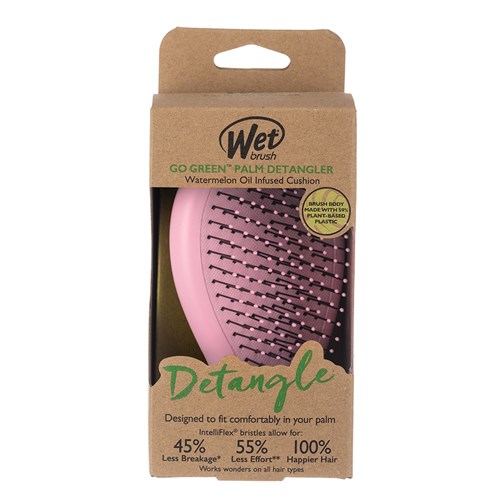 WetBrush Go Green Palm Detangler Pink