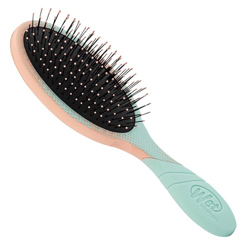 WetBrush Pro Dazzling Dots Detangler Mint Green