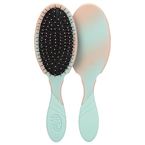 WetBrush Pro Dazzling Dots Detangler Mint Green