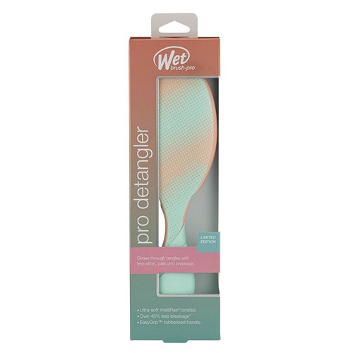 WetBrush Pro Dazzling Dots Detangler Mint Green