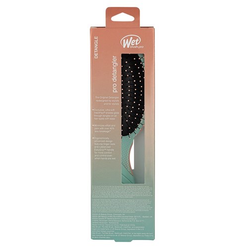 WetBrush Pro Dazzling Dots Detangler Mint Green