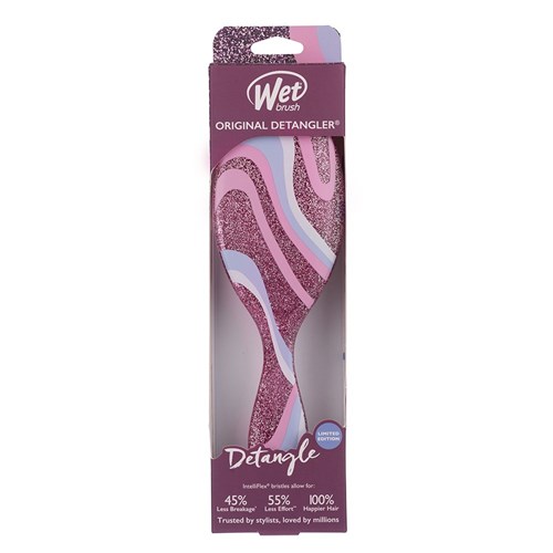 WetBrush Glitter Vortex Detangler Pink