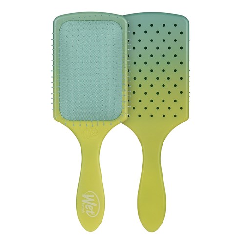 WetBrush Feel Good Ombre Paddle Detangler Green