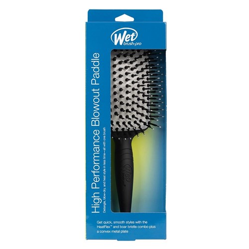 WetBrush Pro High Performance Blowout Paddle Brush Black