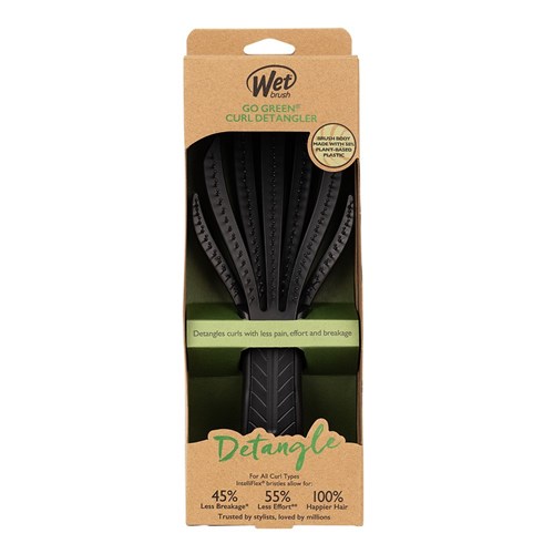 WetBrush Go Green Curl Detangler Black