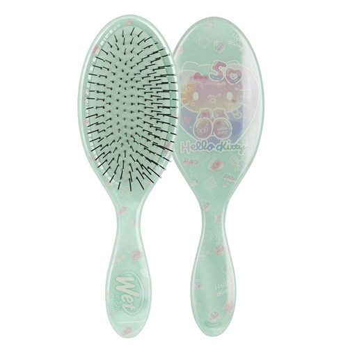 WetBrush Hello Kitty 50th Birthday Detangler Green