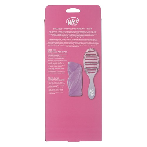 WetBrush Feel Good Ombre Detangle and Dry Kit