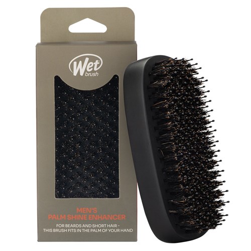 WetBrush Mens Palm Shine Enhancer Hair Brush