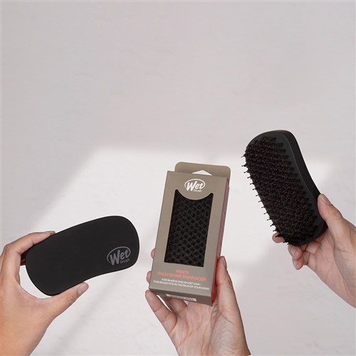 WetBrush Mens Palm Shine Enhancer Hair Brush