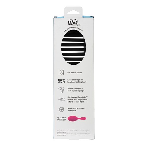 WetBrush Pro Frost Flex Dry Paddle Black