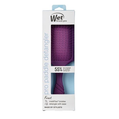 WetBrush Pro Frost Paddle Detangler Purple