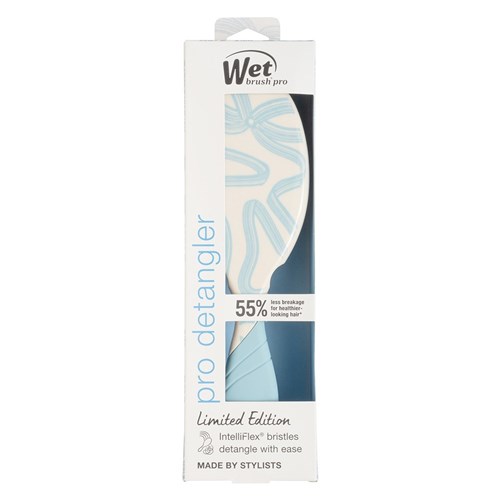 WetBrush Pro Bows On Bows Detangler Blue