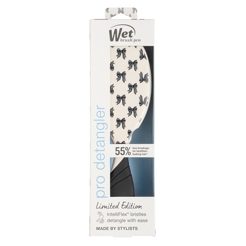 WetBrush Pro Bows On Bows Detangler Black
