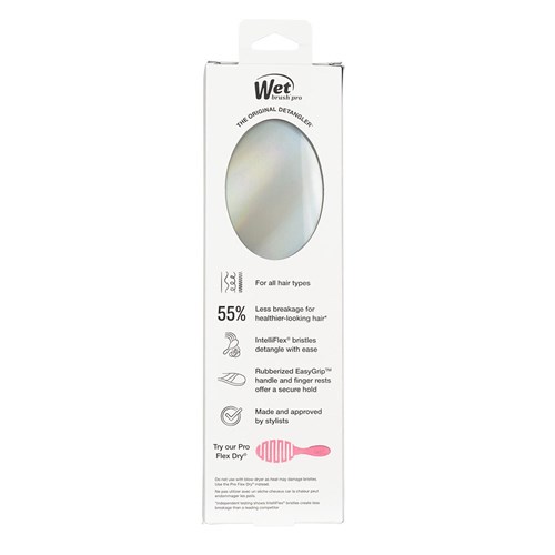 WetBrush Pro Holographic Detangler Silver