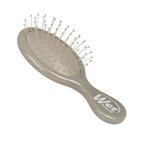 WetBrush Iridescence Icon Mini Detangler Chrome