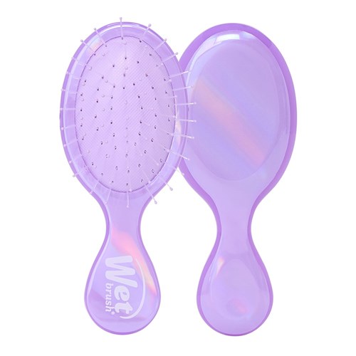 WetBrush Prismatic Glow Mini Detangler Purple