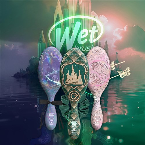 WetBrush Wicked Emerald City Detangling Kit