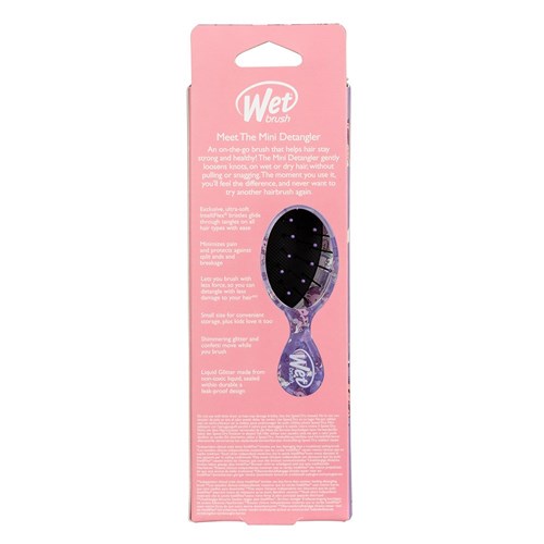 WetBrush Unicorn Glitter Mini Detangler