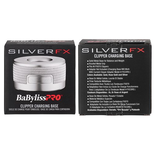 BaBylissPRO SilverFX Hair Clipper Charging Base