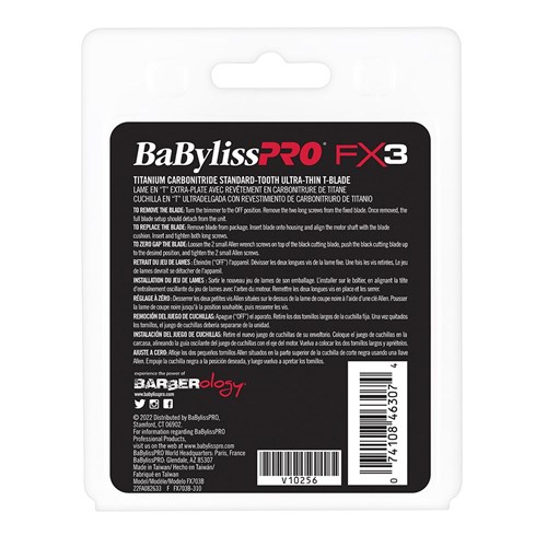 BaBylissPRO Replacement Hair Trimmer FX3 T Blade FX703B