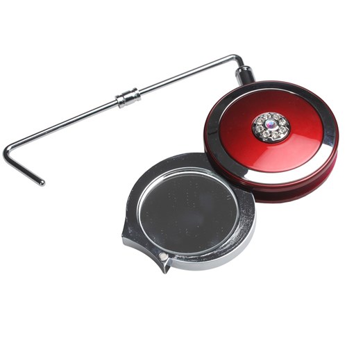 Taylor Madison Purse Hanger & Compact Mirror - Red