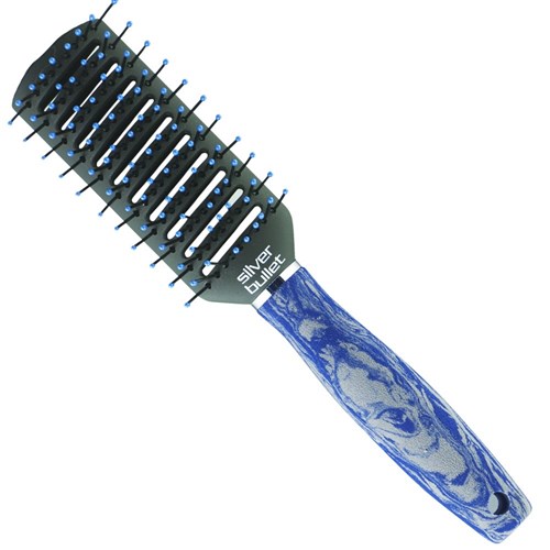 Silver Bullet Blue Series Tunnel Vent Hair Brush