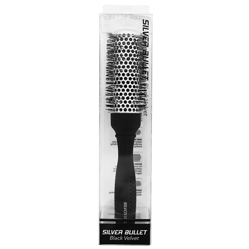 Silver Bullet Black Velvet Hot Tube Hair Brush Medium