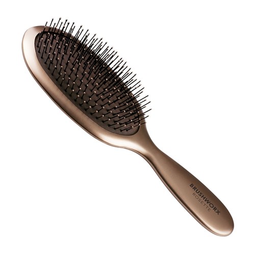 Brushworx Rosette Cushion Hair Brush Medium