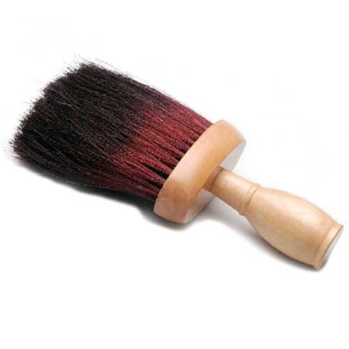 Dateline Professional Neck Brush - Black and Red