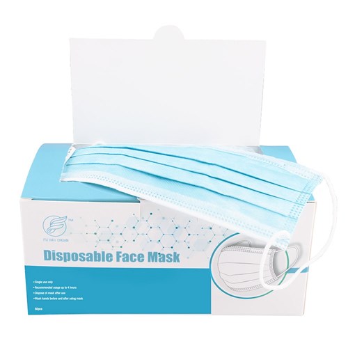 Disposable Face Masks 50 Pack
