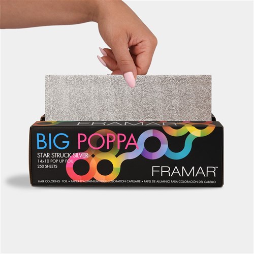 Framar Big Poppa Pop Up Foil Star Struck Silver