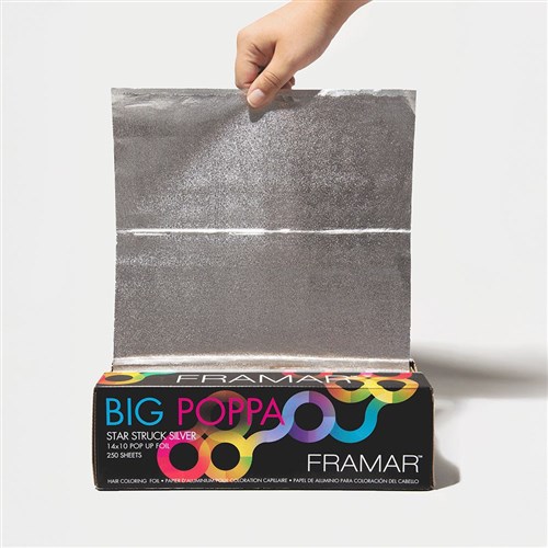 Framar Big Poppa Pop Up Foil Star Struck Silver