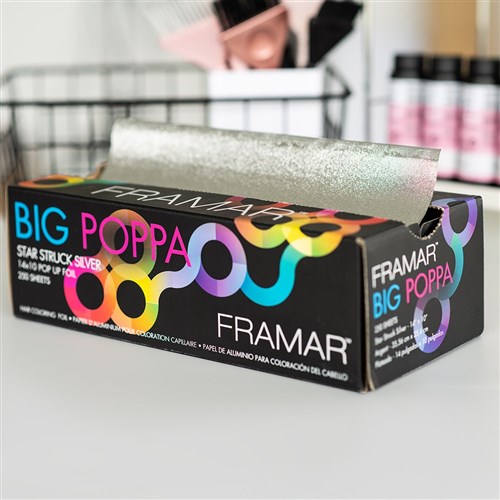 Framar Big Poppa Pop Up Foil Star Struck Silver